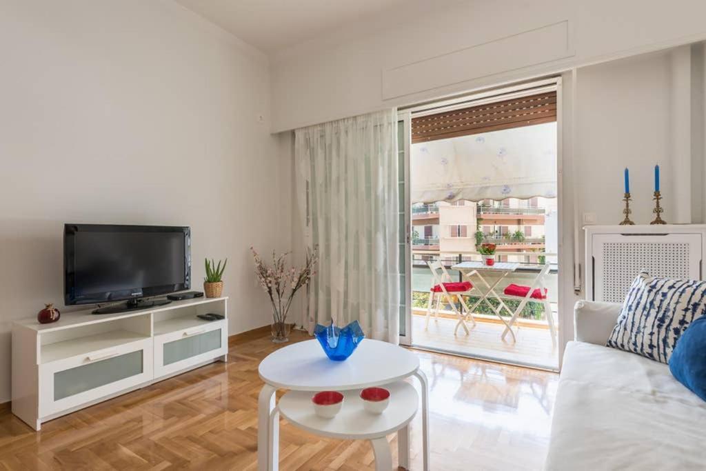 New! Bright & Remodeled 1Bed Apt 2Min Walk To Acropolis アテネ エクステリア 写真